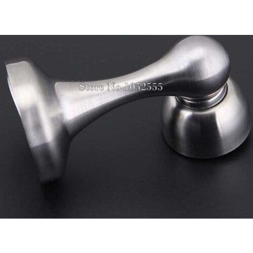 Worldwide Free Shipping 304 Stainless Steel Casting Powerful Door Stop Magnetic Door Stopper Doorstops Thickness 2.7mm K120