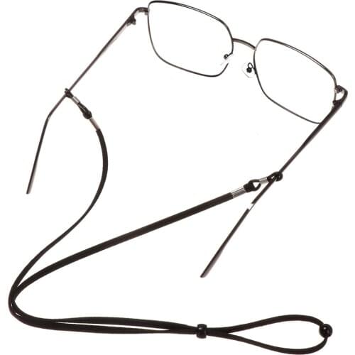 Fashion Glasses Chains Elasticity Reading Glasses Necklace Unisex Women Men Sunglass Strap Leather Cord Holder Neck Straps