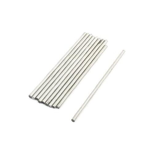 RC Airplane Parts 94mm x 3mm Stainless Steel Round Rod 10PCS