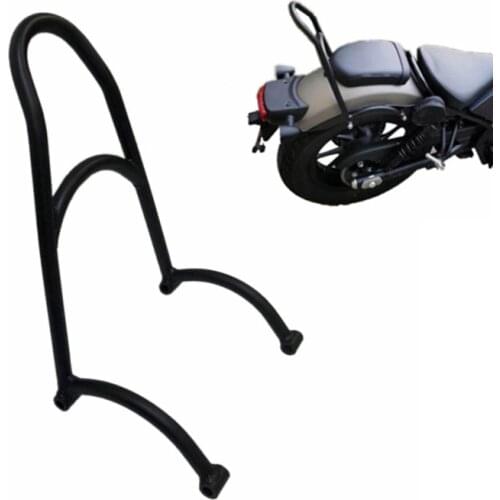 Motorcycle Black Passenger Backrest Sissy Bar For Honda Rebel CMX500 2017-2021
