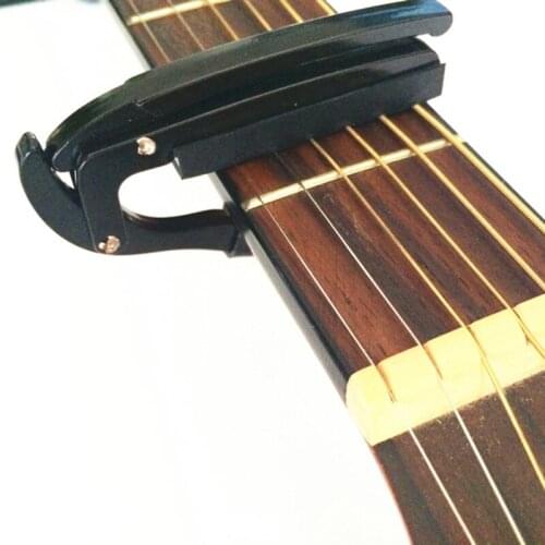 Black Guitar Capo for Acoustic Electric Guitar Ukulele Accessories