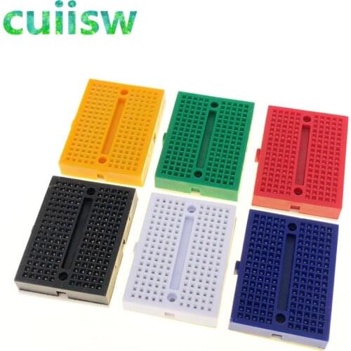 SYB-170 Mini Solderless Prototype Breadboard 170 Tie-points for arduino Diy Kit