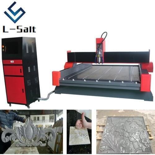 Cnc stone router manufacturer Stone engraving machine with constant 5.5Kw water cooling spindle
