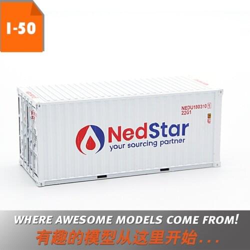 Classic Diecast Toy Model Gift 1:50 Scale Nedstar 20-foot Truck Container Model For Business Gift,Collection Decoration