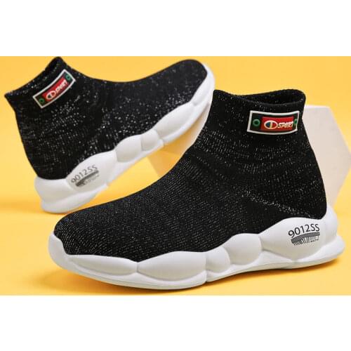 MWY Fashion Casual Children Shoes Kids Shoes Boys Breathable Non Slip Socks Sneakers Chaussure Enfant Shoes For Girls Trainers