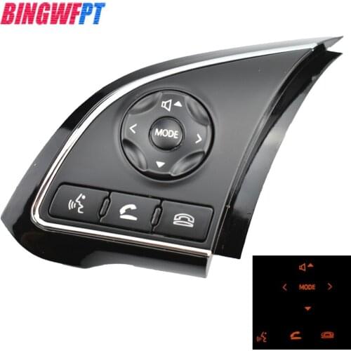 Music Audio Switch Car Remote Control Volume Steering Wheel Left Button For Mitsubishi Outlander Xpander Eclipse Cross
