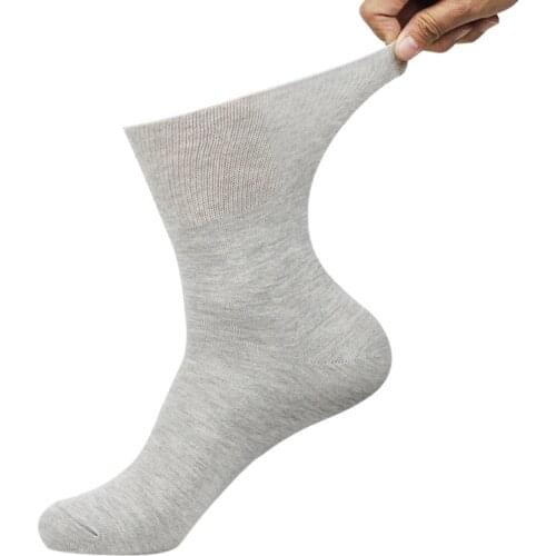 Diabetic Socks for Diabetics Hypertensive Patients Prevent Varicose Veins Loose Mouth Sock Bamboo Cotton Material Unisex 0049