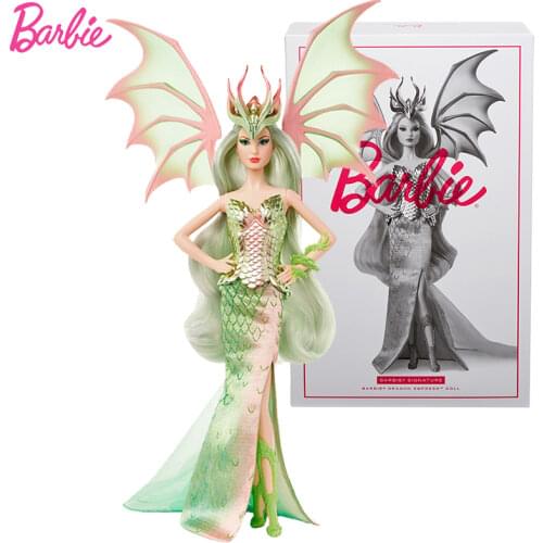 Original Barbie Doll Muse Dragon God Limited Classic Collection Dolls Magic Holiday Barbie Empress Dressing Toys for Girls Gifts