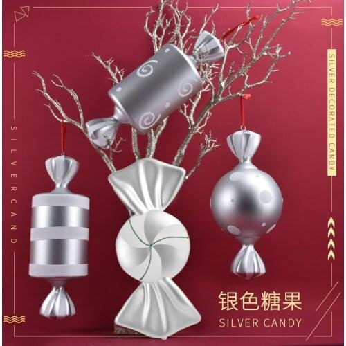 Ceiling pendant festive decoration 40CM candy decoration wedding stage with photography scene layout bar props