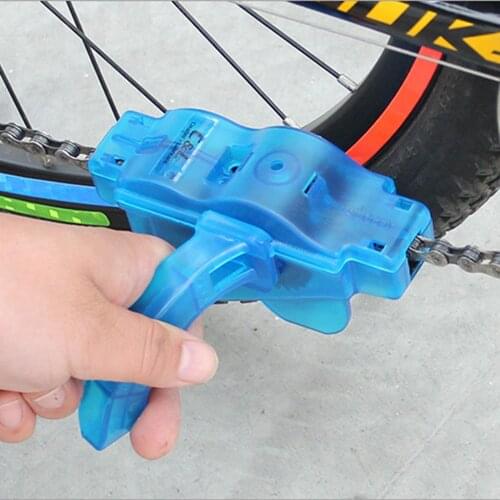 Portable Bicycle Chains Cleaner Bike Brushes Scrubber Wash Tools Mountain Cycling Cleaning Brush Accessory Support Dropshipping