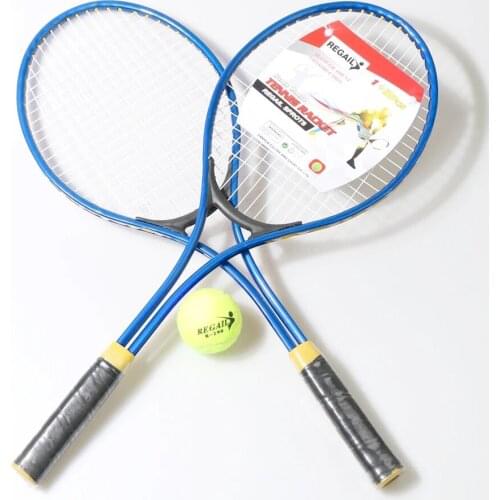 Professional Carbon Fiber Tennis Training Racket For Young Adults Advanced Rackets Absorption Handle With Training Ball -40
