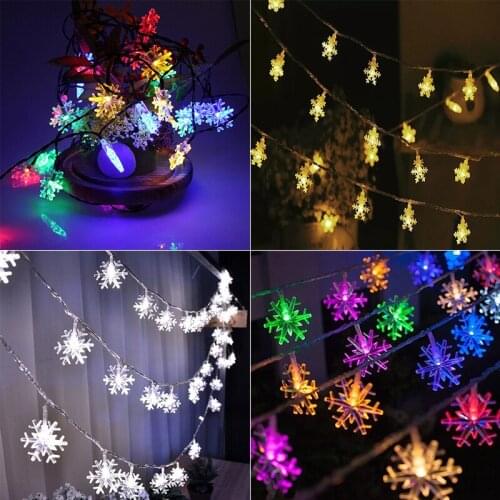 Christmas Fairy String Warm White Light Lamp Wedding Xmas Party Outdoor Decor 2019 new