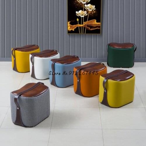 Nordic Saddle Stool low stool shoe stool pier sofa stool living room fitting room footstool thousand bird Gepi stool sitting pie