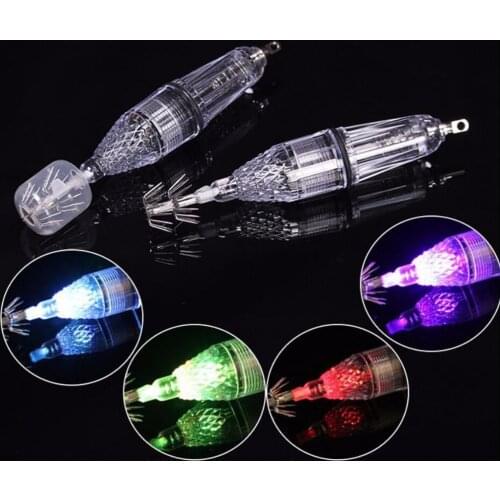 LED Underwater Light Fishing Bait Lure, Deep Drop LED Light Waterproof Underwater Lamp Attractive Light Attracting Bait Lure