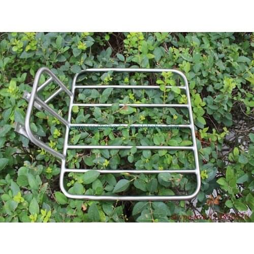 Titanium front rack customized titanium front rack