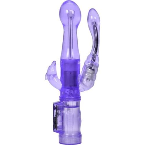 Double Penetration G Spot Vibrator,6 Speed Dual Motor vibradores femininos Vibrating Dildo Anal, Vibrator Sex Toys For Woman