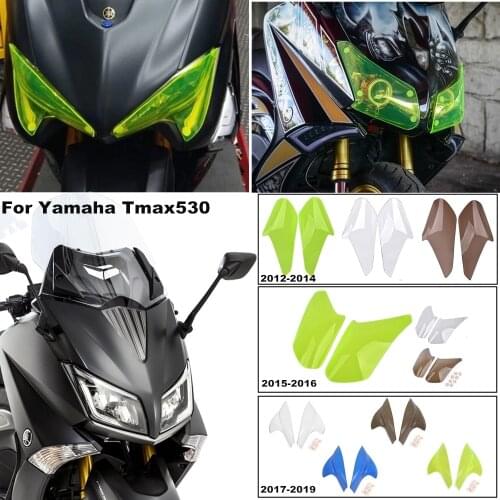 Motorcycle Headlight Cover Protector Guard Lens For Yamaha TMAX 530 TMAX-530 TMAX530 SX 2012 2013 2014 2015 2016 2017 2018 2019