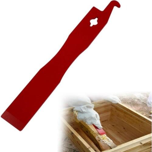 1PC Beekeeping Equipment Red Beehive Tool Frame Honey Scraper Beekeeper Beekeeping Product Bees Tools