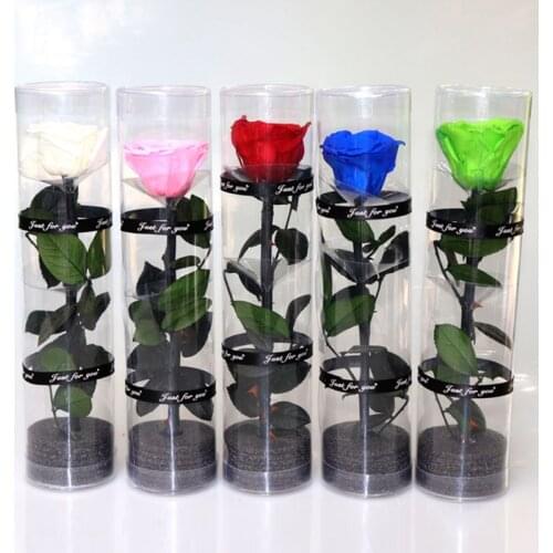1Pcs Single Faux Rose Decorative Realistic Rose Flower Artificial Rose Desk Ornament Rose Flower Decorative Blossom As A Gift