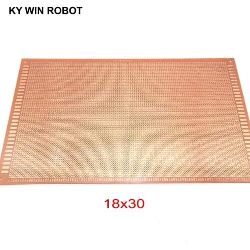 1PCS DIY 18*30cm Prototype Paper Copper PCB Universal Experiment Matrix Circuit Board 18x30cm