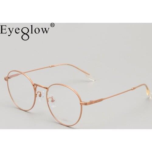 2020 Glasses Frame Titanium Prescription Glasses Women Myopia Eyeglasses Frames for men Vintage Japan Designer Brand Glasses