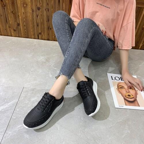 2021 Womens Shoes Leisure Water Diamond Fashion Large Size Womens Sports Running Shoes, Casual Shoes Women