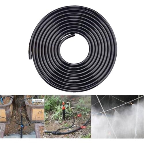 5/m/10m/20m Watering Hose 4/7 mm Tube Garden Drip Pipe PVC 47 Hose water Irrigation System Watering Systems veg tool Greenhouses