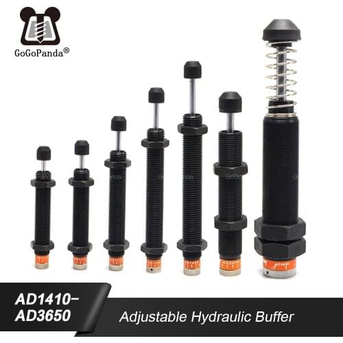 Free Shipping Pneumatic Hydraulic Shock Absorber Adjustable Hydraulic Buffer AD series AD2016