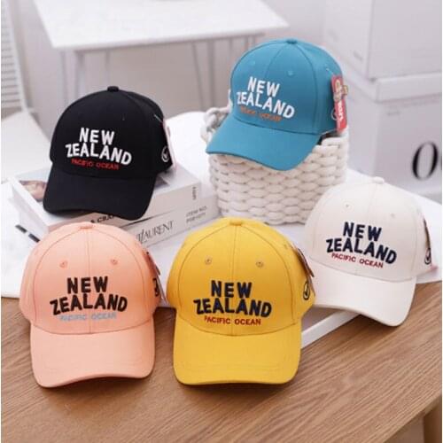 Childrens Kid Baseball Cap for Girls Boy Hats Hip Hop Embroidered Cute Kids Caps Casual Solid Baby Boys Children Snapback Caps