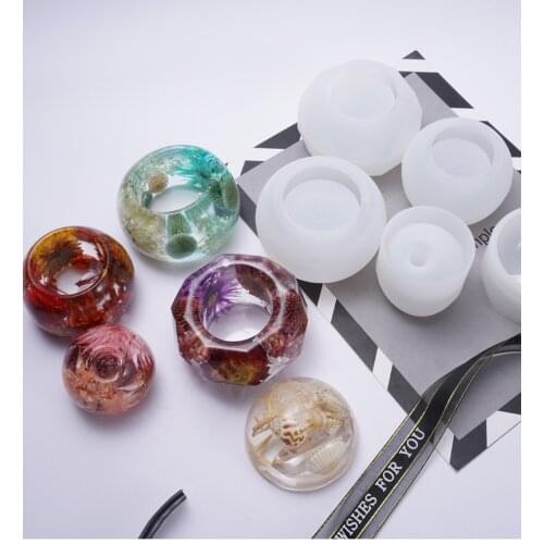 DIY Resin Crystal Epoxy Mold Pen Inkwell Storage Pen Insert Pendulum Table Decoration Decoration Creative Silicone Mold