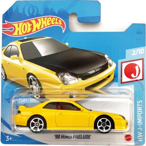 Hot Wheels 98 Honda Prelude Yellow Edition