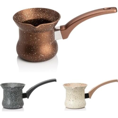 Granite Coating Coffee Pot Turkish High Quality Color Coffee Pot Milk Warmer Made in Turkey