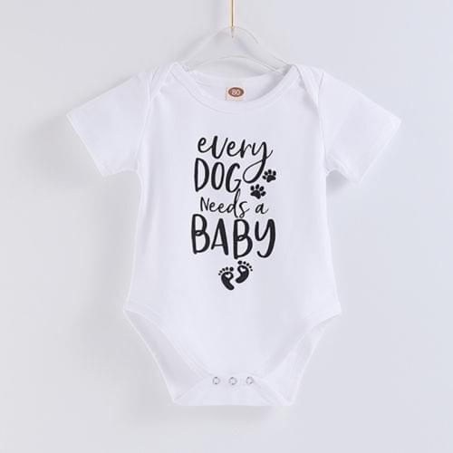 Newborn Infant Baby Girl Boy Short Sleeve Romper Jumpsuit Outfit Summer