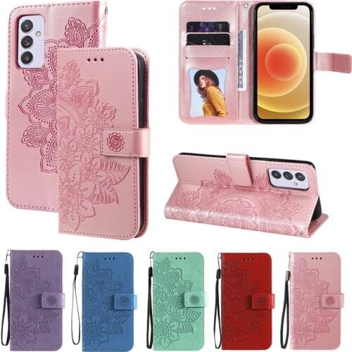 Leather Protection Case for Samsung Galaxy A82 A22 A02S A32 A52 A72 A12 A42 A51 A71 A50 A20 A30 A11 A21S Flip Card Holder Cover