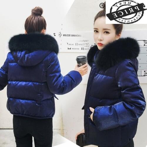 Jacket Winter Down Thick Warm 20% White Duck Down Coat Female Large Fur Hooded Womens Down Jacket Casual Outwear LW1a20