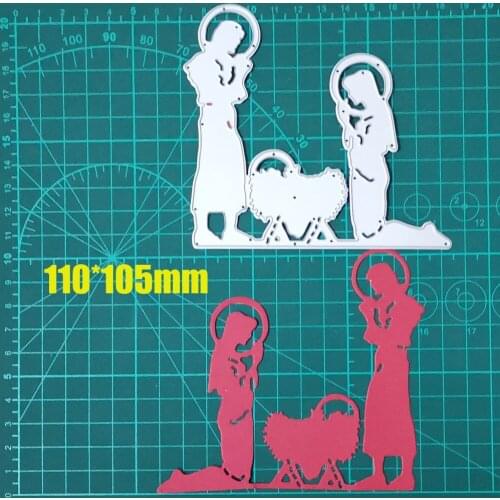 Metal Die Cuts Holy Pray for Jesus Craft Knife Blade Cutting Dies Mold Stencil for DIY Scrapbook Embossing Card Decorative die