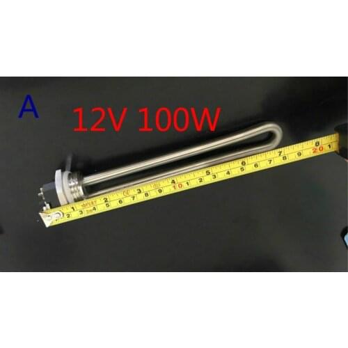 1 inch 12V Stainless Steel Heater Heating Element for Water tubular heating element tubular heating element
