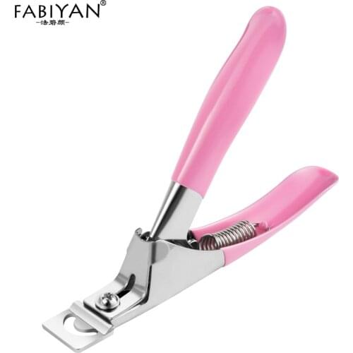 Nail Art Cutter Clipper Scissors Edge Finger Acrylic UV Gel False Tips Care Stainless Steel Manicure Tool