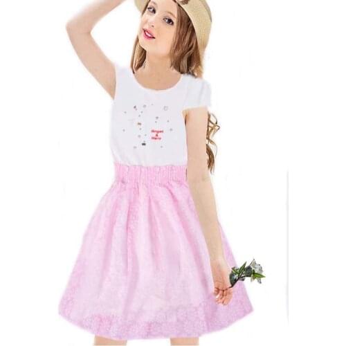 Летние платья для девочек OFCS China At AliExpress