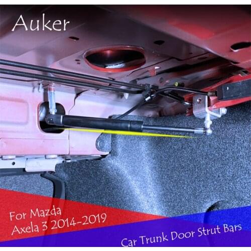 Rear Door Trunk Box Supporting Hydraulic Lift Rod Strut Spring Shock Bars Bracket Accessories For Mazda Axela 3 2014-2019
