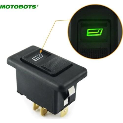MOTOBOTS Universal 5pins Electromobile Power Window Switch 12V/24V 20A with illumination indicator #HQ1449