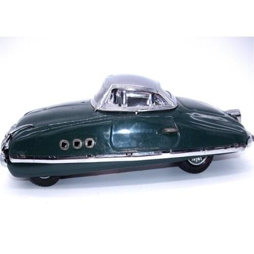 [Funny] Adult Collection Retro Wind up toy Metal Tin Old Vintage sports car Mechanical Clockwork toy figures model kids gift