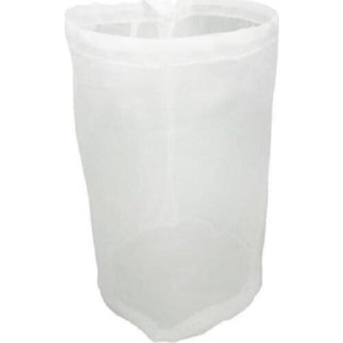 8 Sizes Home Beer Brewing Wine Filter Bag Tea Nuts Juice Milk Drawstring Nylon Net Filter Bag Net Filter Reusable