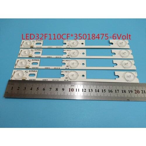 8piece/lot new and original for Konka LED32F1100CE light bar,35018475 backlight lamp LED strip 6v