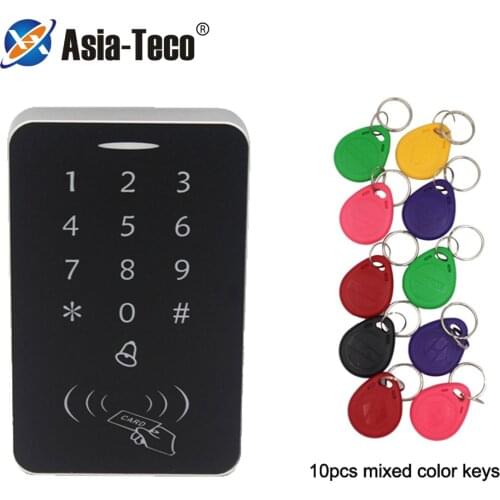 Standalone access controler system RFID 125KHZ Access Control Keypad digital panel Card Reader smart Door Lock System 2000 user