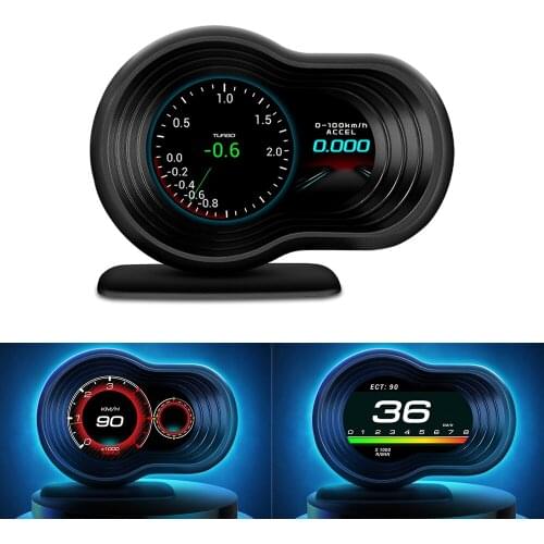 HUD OBD2 On-Board Computer Head Up Display Digital Car Speedometer Projector Cars GPS Navigation Gauge Smart Gadgets