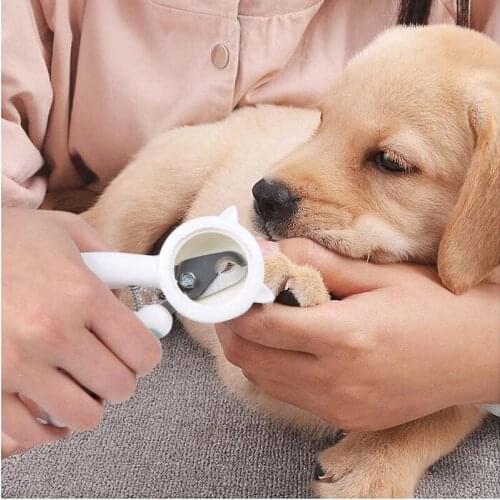 Splash Proof Pet Nail Clippers Pet Claw Care Tools Dog Cat Nail Scissors Advanced Stainless Steel Blades Pet Cleaning Tools