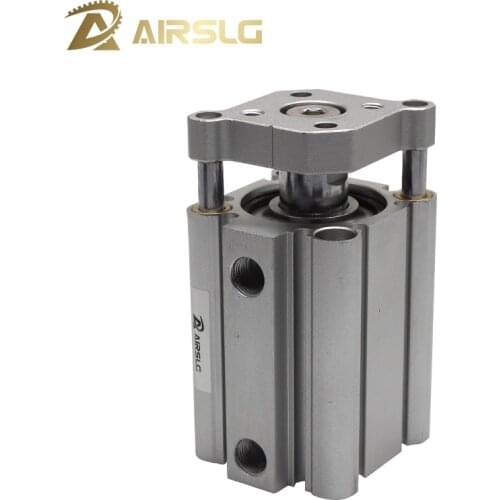 Double Acting guide rod compact air pneumatic cylinder Built-in Magnet CDQMB 20 25 32 bore 20 25 32mm stroke 5-100mm CQMB20 25