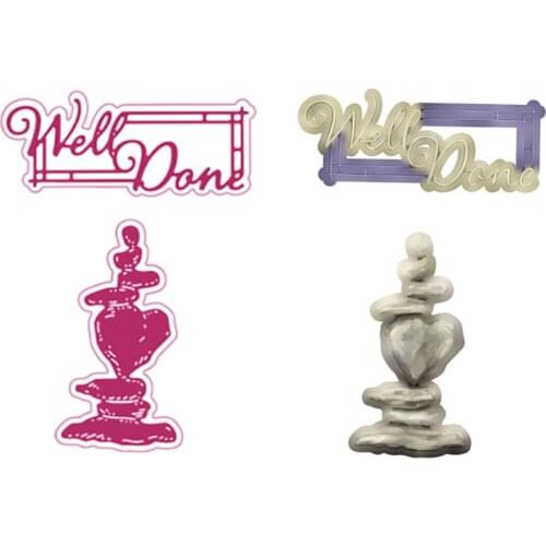 Well Done Metal Cutting Dies for DIY Scrapbooking Crafts Dies Cut Stencils Maker Photo Album Template Decoration 2021 Christmas