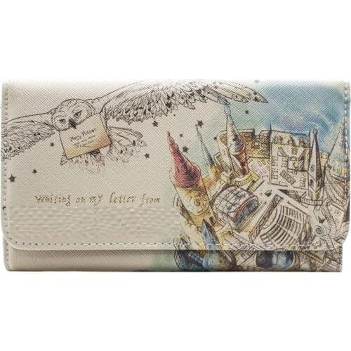 Movie Hot Harried Magic Toys Long Wallet Potters Action Figure Magic School Canvas Bag High Quality 9 3/4 Pattern Birthday Gifts